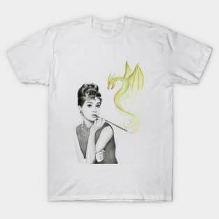 Audrey and Her Magic Dragon T-Shirt